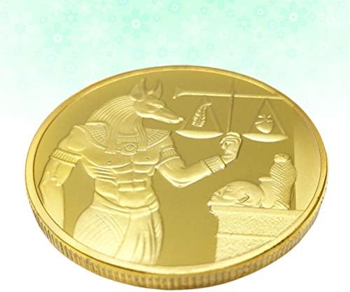 PRETYZOOM Монети Бог Възпоменателна Монета Анубис Да Или Не е Решение Предизвикателство Монета Арт Сувенир Играчка Икона