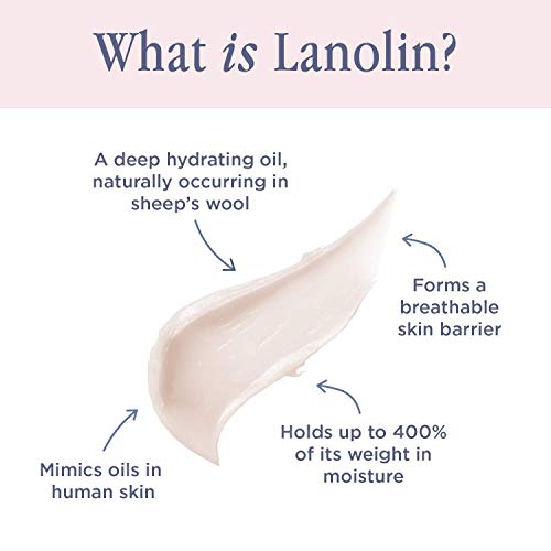 Lanolips за Устни Water - Хидратиращ ланолиновая серум за устни с хиалуронова киселина, глицерин + блестящо нюанси за влажни, блестящи, пълни устни (10 мл / 0,34 течни унции)
