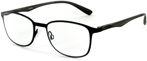 Дамски очила за четене Destiny от метал Wayfarer в четири модни цвята (черно + 1,50)