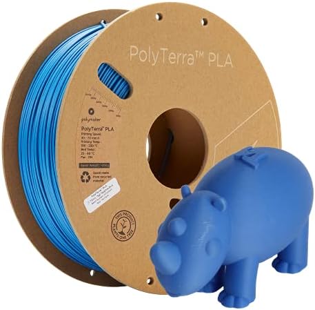 Два цвята матово конец PLA Polymaker 1,75 мм Сиво-виолетов цвят, конци за 3D-принтер Coextrusion 1,75 PLA с тегло 1 кг