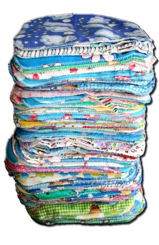 Пера Бебешки Кърпички от бамбук за Еднократна употреба /Кърпа за Измиване /Салфетка-Бърбън за филтър Памперси - Комплект