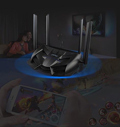 Led Wi-Fi-рутер XBOSS Zopo Gaming AC 2600 Mbps и Storge Repeter - Двухдиапазонная скоростта на безжичната мрежа Gigabit