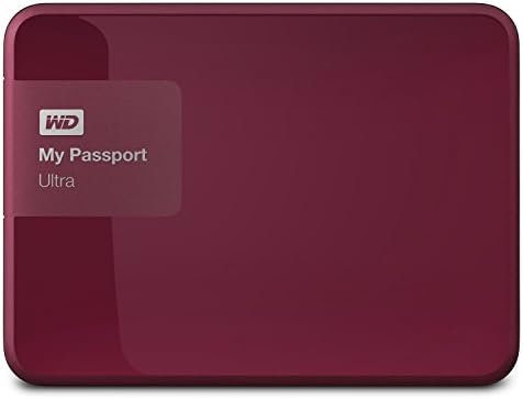 Ултрапортативен Външен твърд диск WD 500GB Berry My Passport - USB 3.0 - WDBWWM5000ABY-NESN