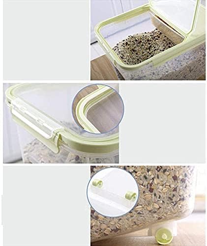 Контейнери за съхранение на зърнени храни KEKEYANG, Ориз, кутия, Контейнер за съхранение, Кухненски Буре за ориз и Запечатани