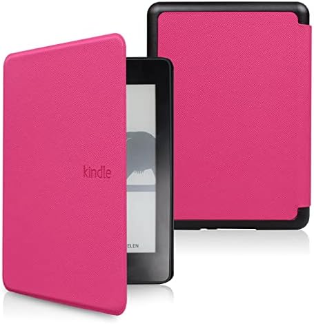 Kindle Paperwhite 6,8-инчов магнитен калъф Hardshell Smart Slim за (11-то поколение 2021) Signature Edition Калъф за Kindle Paperwhite с автоматична функция за събуждане / сън, черен
