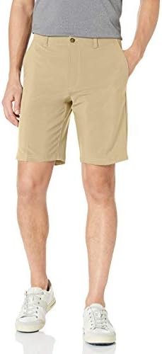 Мъжки къси панталони за голф игрище Jack Nicklaus с плоска предна част, Активен колан и джоб за съхранение на информация (Размер 29-44)