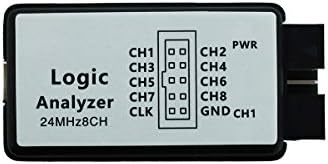 DEVMO 24 Mhz 8CH 24 Mhz 8-Канален USB Логически Анализатор Устройство с EMI Ферритовым Кольцевым USB UART IIC SPI Debug