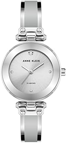 Дамски Часовник-Гривна с Истински Бриллиантовым Циферблат Anne Klein