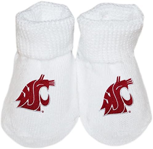 Чорап За Обувки Новороденото Cougars от Университета на щата Вашингтон
