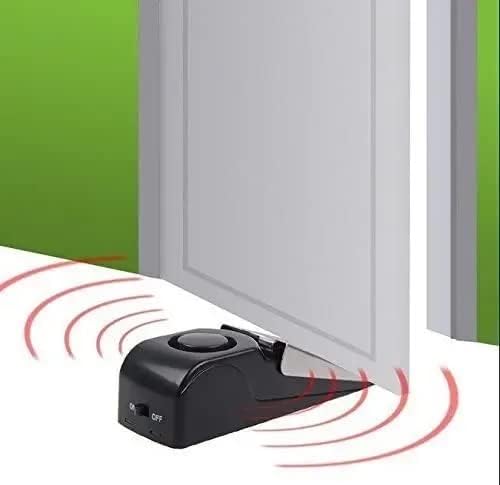 Вратата стопор ADONIY Сигурност – със алармена система 120 db, 3 нива на чувствителност, преносим, не изисква инсталация,