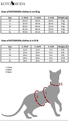 Хавайска тениска Kotomoda Hairless Cat ' s за Сфинкса и Голи котки (Голям размер)