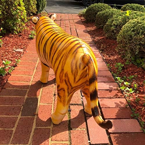 Jet Creations надувное плюшевое животно е Тигър Big Cat с въздушна плънка, идеално за декорация на партита, аксесоари, играчки за басейна, подарък. Размер 40 инча. an-Тигър