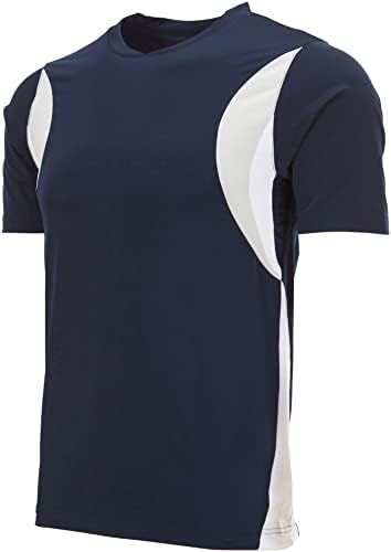 Спортни ризи за мъже, Тениски Dry Fit-Мъжки Влагоотводящие Спортни Ризи за мъже, Риза за занимания във фитнес залата, 1 и 2 опаковки