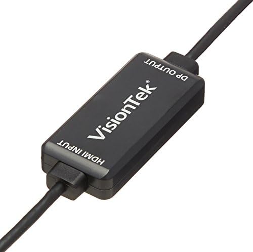 Активен кабел VisionTek, HDMI, DisplayPort 1,5 M (m/M) - 900822