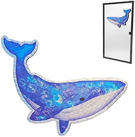Магнити Защита за екрана на Син Кит Sea Life (7 W x 5H), Декоративни Холограма на Крайбрежните Магнити за екрана Lanai,