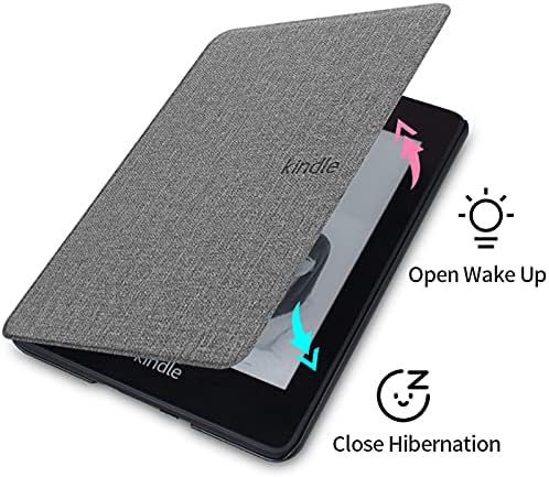 JNSHZ в 2021 година, Абсолютно Нов Магнитен smart-калъф за Kindle Paperwhite 5 11-то поколение, 6,8-инчов Калъф Signature Edition с автоматична функция за събуждане /сън, синьо