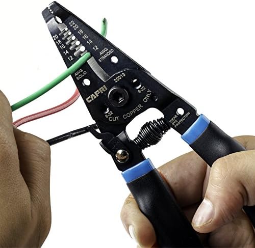 Професионален инструмент за източване на кабели Capri Tools 20013 и Нож