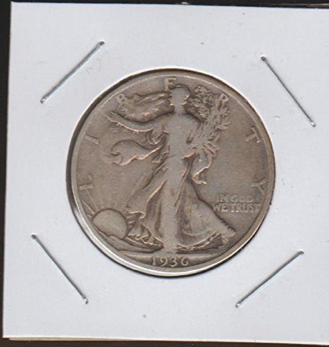 1936 S Liberty Walking (1916-1947) Избор на полдоллара Малки детайли