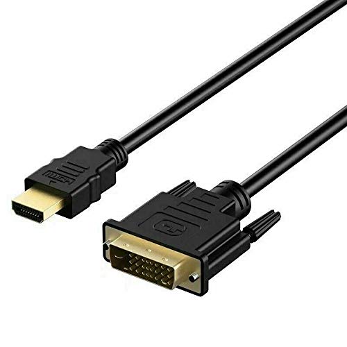 HDMI-DVI-D 24 + 1 Пинов Кабел-адаптер за монитор с конектор за свързване към телевизор с висока разделителна способност