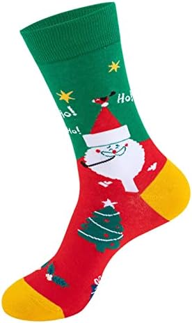 Супер Сладки Топли Плюшени Чорапи с Мек Принтом, Женски Коледни Чорапи С Уши, Зимни Чорапи, Мъжки Тънки Широки Чорапи