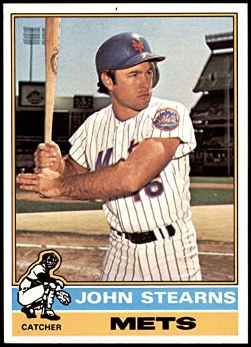 1976 Topps # 633 Джон Стернс Ню Йорк Метс (Бейзболна карта) в Ню Йорк + Метс