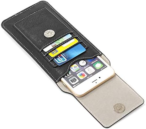 Чанта-кобур за телефон TAYKA е Съвместим с iPhone 11 Pro 8 7 6 XS X, Съвместим с Samsung Note 10/s10/s20/s10e/S9/S8/S7/S6 edge/S6/S5 Кожен калъф с клип за колан, Калъф-кобур с клипове за кобур