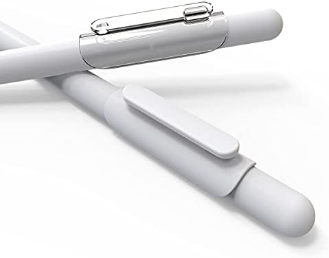 A-Образна скоба araree, съвместим с Apple Молив 1-во поколение / 2-ро поколение, от твърд материал, Скоба за Apple Молив, Скоба за джоб за моливи, за жени, мъже и момичета, 2 бр. - П?