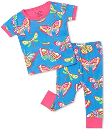 Детска пижама от Памук с къс ръкав за момичета Hatley
