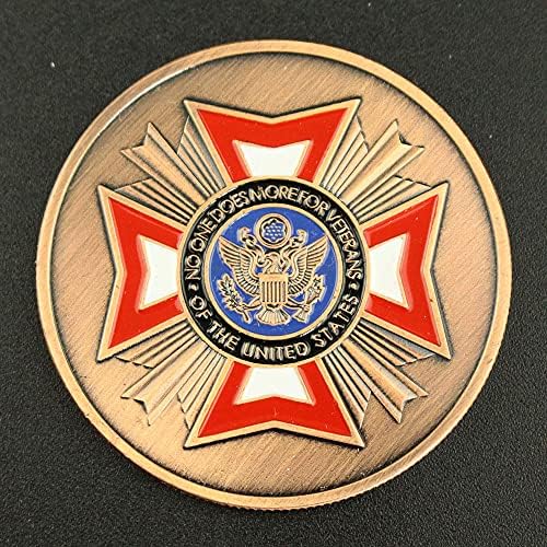 Сувенирни Монети Ветераните на Съединените Щати, покрит с бронзови покритие, Никой Не го Прави Повече, за Ветерани Възпоменателна
