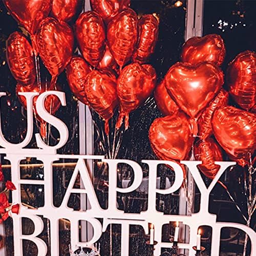 Огромен Балон Любов От Фолио 6 бр Признание Оферта Годишнина Израз на Любовта Украса на Парти Рожден Ден е Свети Валентин Ден на Благодарността, Нова Година Голям