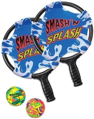 Играта Poolmaster Smash 'n' Splash Water Paddle Топка За басейн с диаметър 11 см
