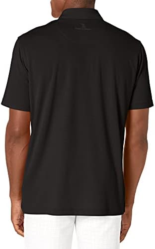 Мъжка риза с къси ръкави за голф игрище Pebble Beach с Къс ръкав и хоризонтални Текстурированным модел
