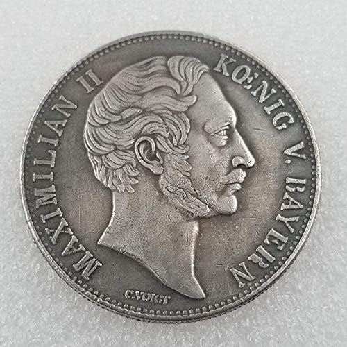 Старинни Занаяти 1854 година Немската Възпоменателна Монета Сребърен долар 1553