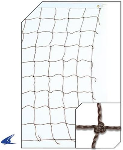 Мрежа за волейбол от усукана стомана Champro (черно-бяло, 2.0 мм)