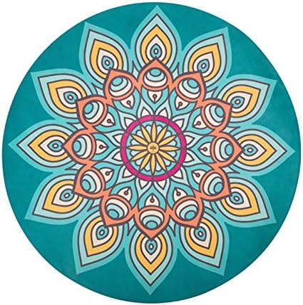 Пътен килимче за Йога, през Цялата Замшевый килимче за Йога, 4 мм, подложка за йога от естествен Каучук, Подходящ за