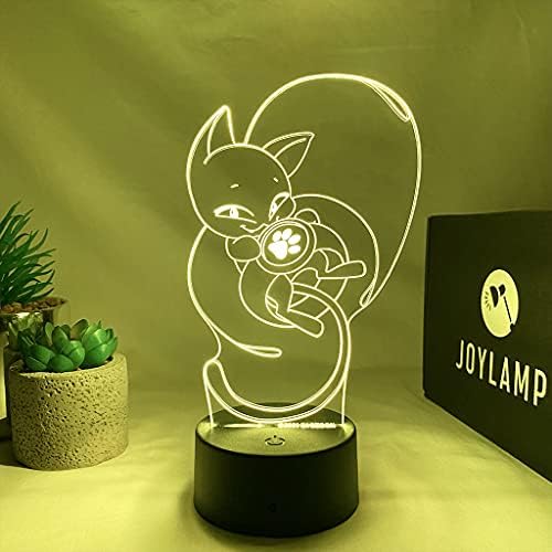 JoyLamp Plagg от Miraculous - Официалната колекция JoyLamp x Miraculous - 16 Цвята + дистанционно управление - Miraculous Lamp