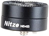 Определяне на Nitze N64B под формата контакт ARRI с болтовым монтиране M6 на 1/4 Винт с Инсталационните Барабани Адаптер за Химикалки фотоапарат DSLR