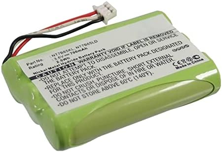 Акумулаторна батерия за безжичен телефон Synergy Digital, който е съвместим с wi-fi телефон на Avaya NT7B65LDE6, (Ni-MH,