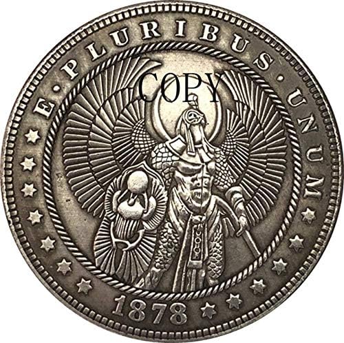 Скитник Никел 1878-Куб.см САЩ Монета в Долари Морган Вид на Копия 197 COPYSouvenir Новост Монета, Монета за Подарък