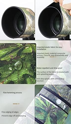 Водоустойчив капак на обектива Fujing за Sony FE 200-600 мм F5.6-6.3 G OSS - Камуфляжный Дъждобран, Защитен калъф за