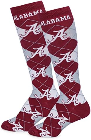 Чорапи до коляното с многократно логото на NCAA Argyle