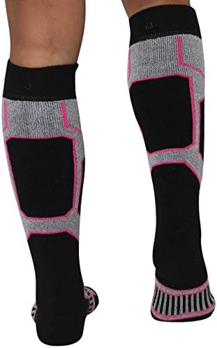 Мъжки чорапи за Сноуборд Pure Athlete - Удобни Топли Ски Чорапи за Сноуборд, Женски, Зимни