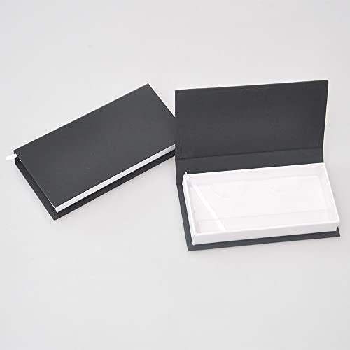 Опаковка за фалшиви мигли, черно-бяла кутия, с Правоъгълна кутия за мигли, Изкуствени мигли 25 мм, Магнитен калъф за съхранение (Цвят: Style10, Размер: 100 скоростна без лог