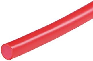 силиконова тръба uxcell, 5/16(8 mm) ID x 3/8 (10 мм) OD 3,3 фута (1 м) Гумена Тръба Въздушен Маркуч Водопровод за изпомпване помпата Червен
