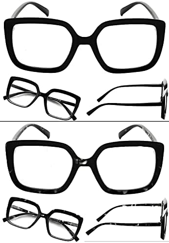 Очила за четене LUR за жени - 4 Чифта Шикозни очила за четене +3,50