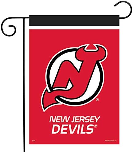 Ню Джърси Дэвилз Гардън Флаг Лицензиран НХЛ 12,5x 18 Брайарвуд Лейн