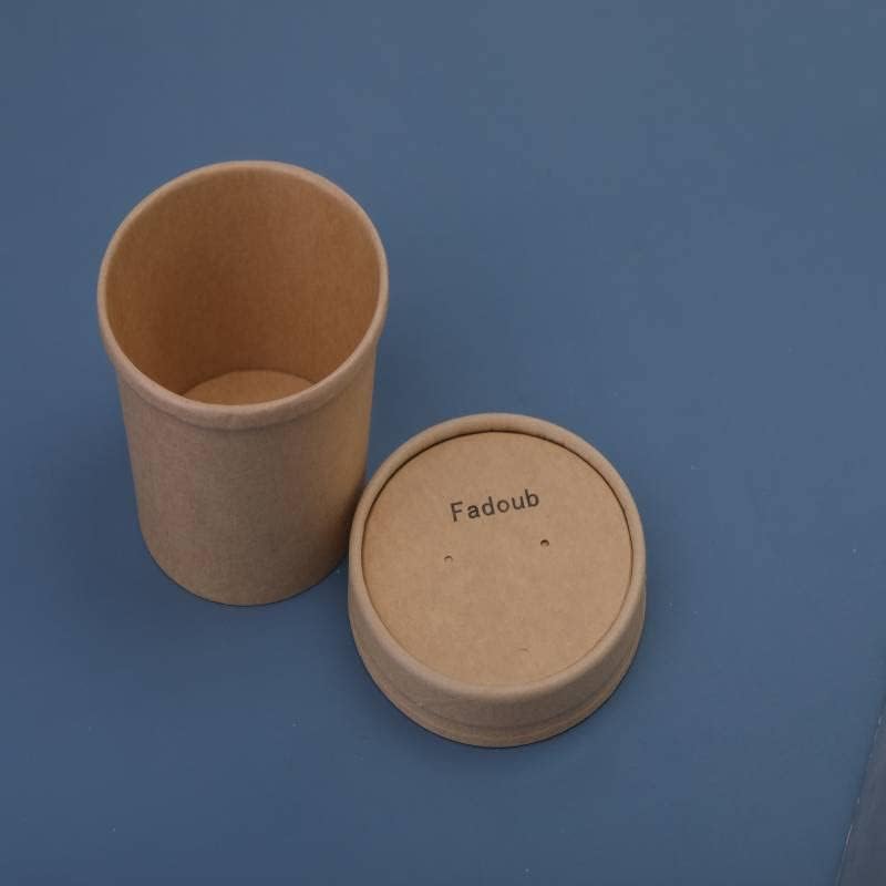 Fadoub Чаши за Еднократна употреба Хартиени Чаши, ръчно изработени Детска градина само Материали, ръчно изработени Домакински