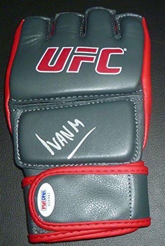 Иван Менживар подписа ръкавици UFC с автограф на PSA/DNA COA Auto'd 157 148 154 133 129 - Ръкавици UFC с автограф