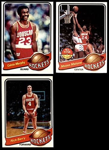 1979-80 Команден комплект Topps Houston Rockets Хюстън Рокетс (Комплект) VG/EX+ Рокетс
