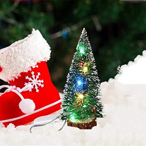 Бижута с Led Мини-електрически Крушки Коледна Украса Настолна Коледна Елха Начало Декор Качающаяся Прасе